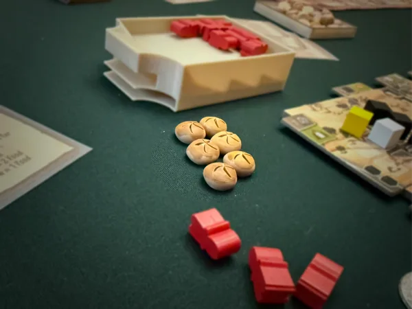 Bread Roll Token for Board Games