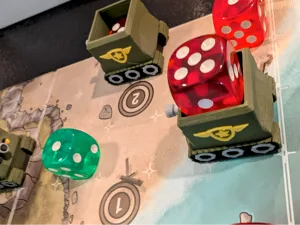 Dice Command 'Armoured Division' Tanks-Colorized