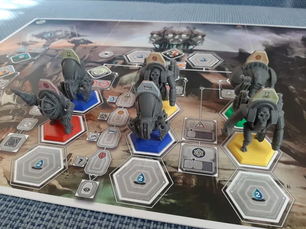 Anachrony exosuit miniature set
