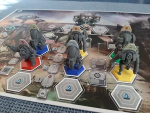 Anachrony exosuit miniature set