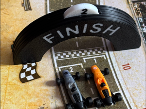 Heat Pedal to the metal - Finish Counter Lap