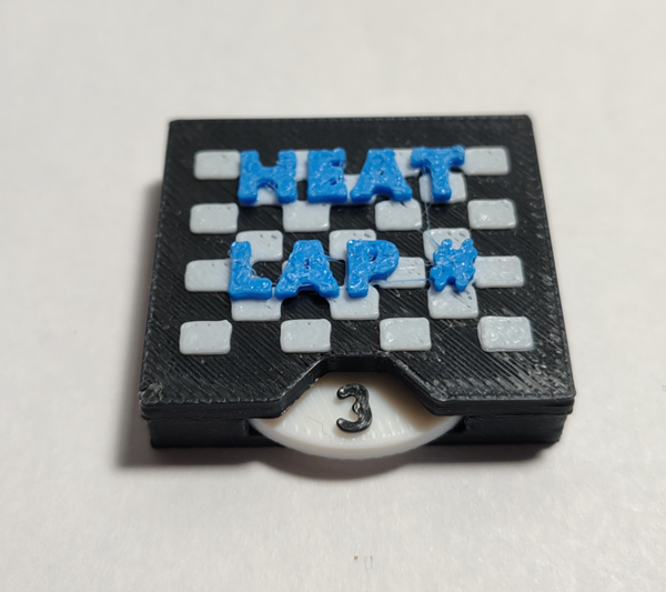 HEAT: Pedal to the Metal Laps counter token NO AMS