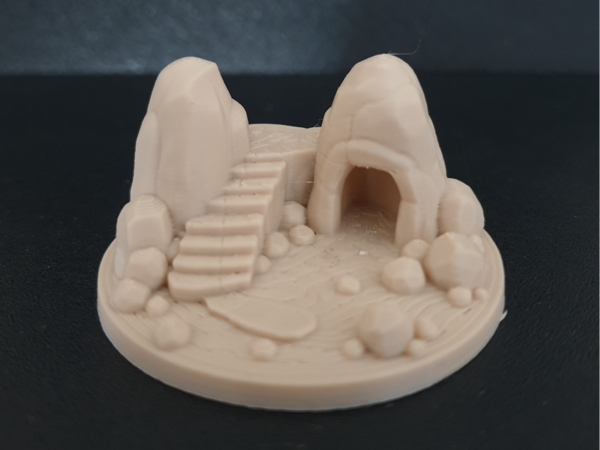 Rocky Terrain with Stair & Cave