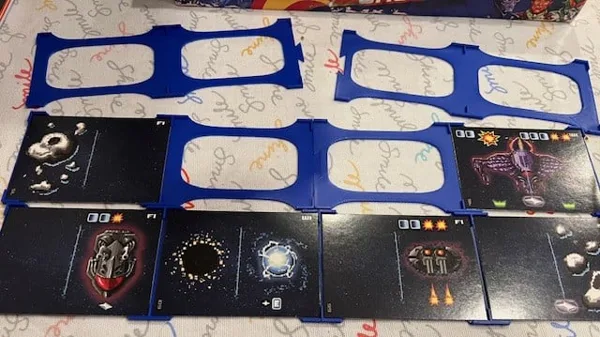 Card trays for Battle at Kemble's Cascade board game