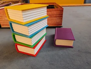 A Place for All My Books - Game Token Book Boxes