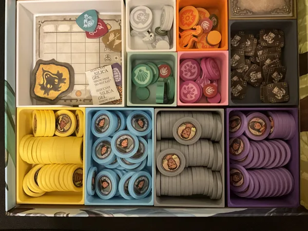 Emberheart board game - Hireling token capsules