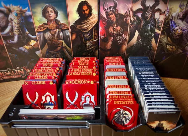 Card Dividers for the Odalin Boardgame