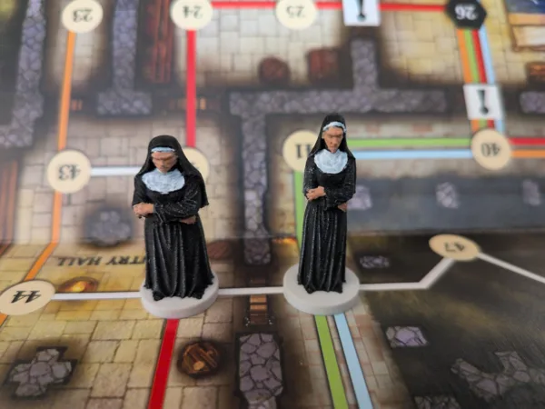 Nuns on the Run - Guards miniatures