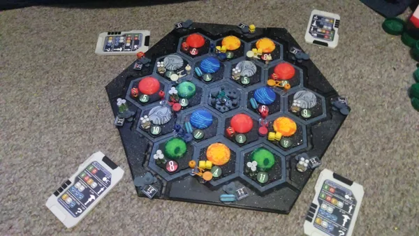 Star Trek Catan 3D pieces