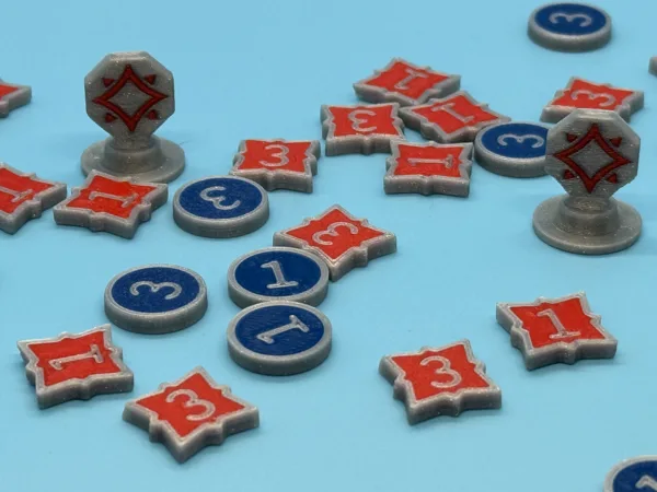 Upgraded Tokens for Summoner Wars 2nd Edition