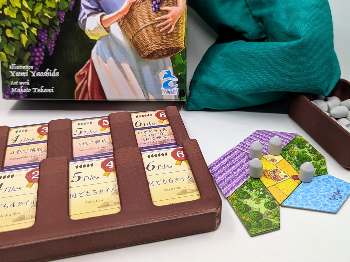 Slopes of Bordeaux - Organizer Insert
