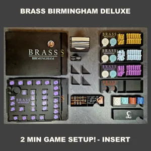 BRASS BIRMINGHAM DELUXE - INSERT, EINSATZ, INLAY, ORGANIZER