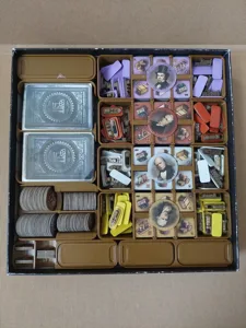 Brass Birmingham game Insert (for train and barge)