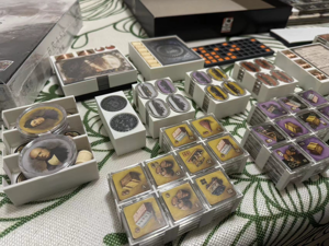 工业革命：伯明翰（Brass:Birmingham）[零售/薄盒版] 金属币+P家保护壳 桌游收纳