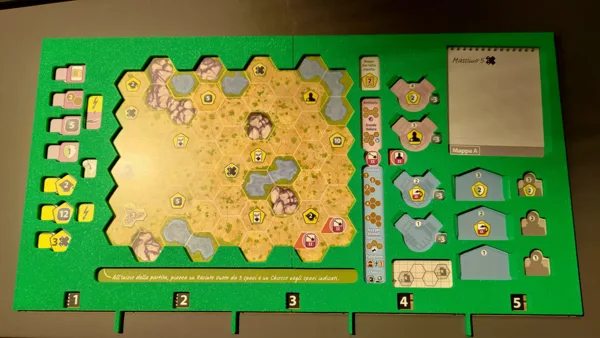 Ark Nova Magnetic Dual Layer Player Boards