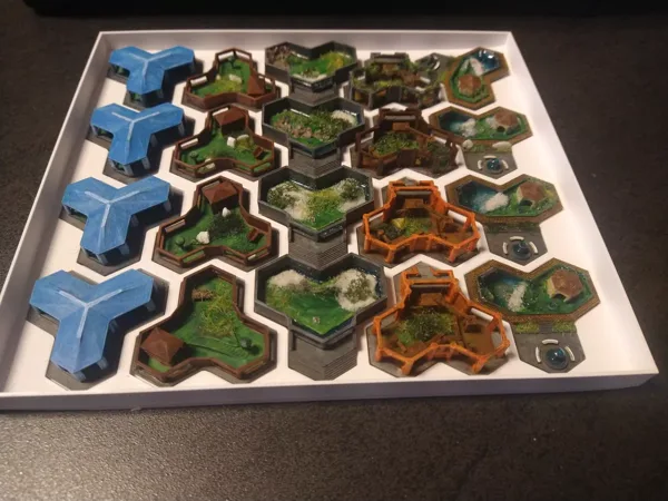 Ark Nova 3-tile enclosures