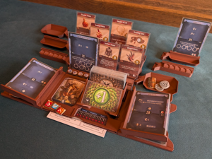 Modular Gloomhaven Dashboard, Fits sleeved-Cards