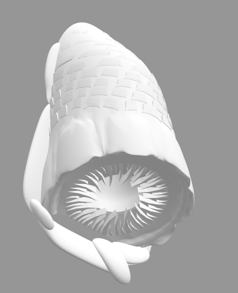 Dune Imperium: Uprising Sandworm Figurine