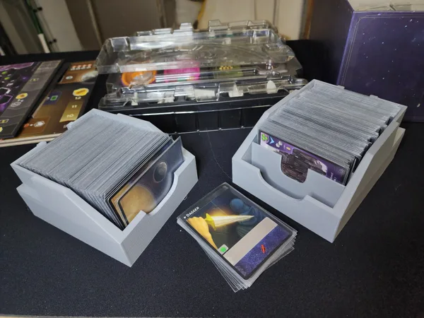 Card Holders that work with Dune Imperium, Deluxe Upgrade Box