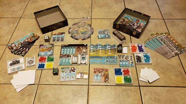 Circadians: First Light Board Game Organizer