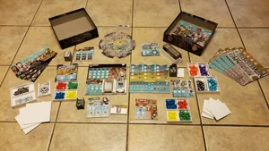 Circadians: First Light Board Game Organizer
