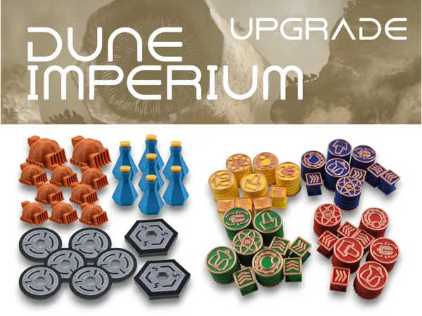 Dune Imperium + Dune Uprising - Upgraded Tokens