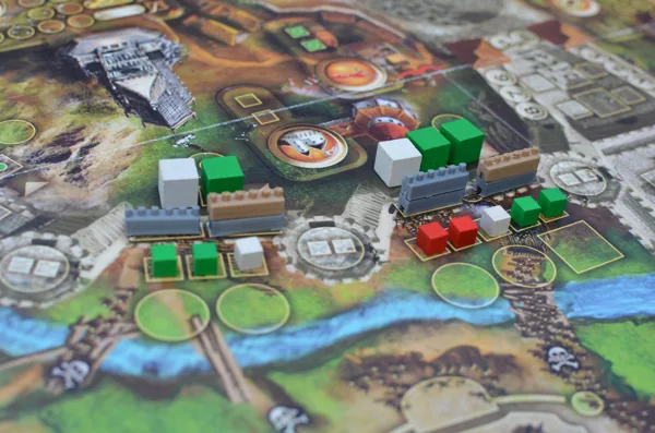 Stronghold Walls - Boardgame component