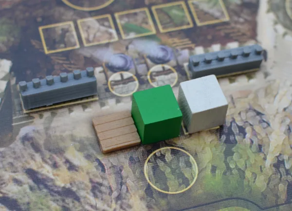 Stronghold - Platform - Boardgame components