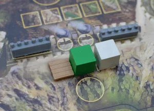 Stronghold - Platform - Boardgame components