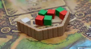 Stronghold - Mantel - Boardgame components
