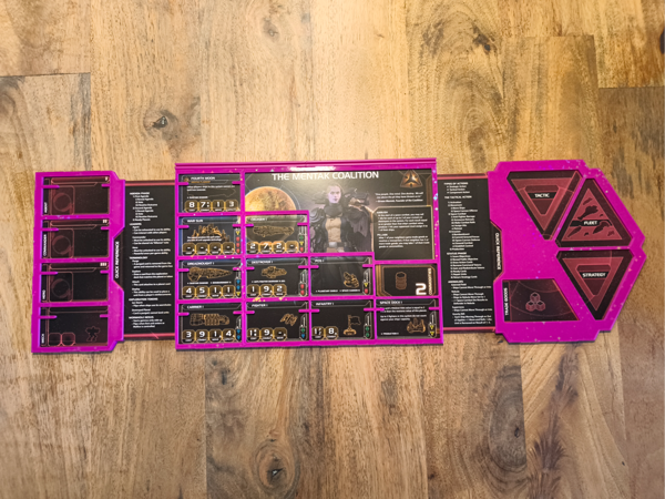 Twilight Imperium 4 Overlay -Less filament/sleeves