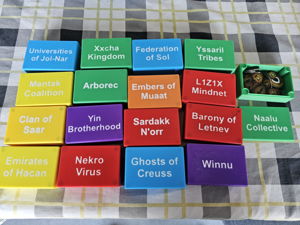 Twilight Imperium - Improved Race Token Boxes