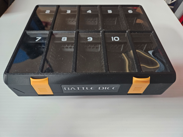 Twilight Imperium 4 Battle Dice Gridfinity Box
