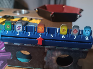 Twilight imperium Initiative tracker with Naalu
