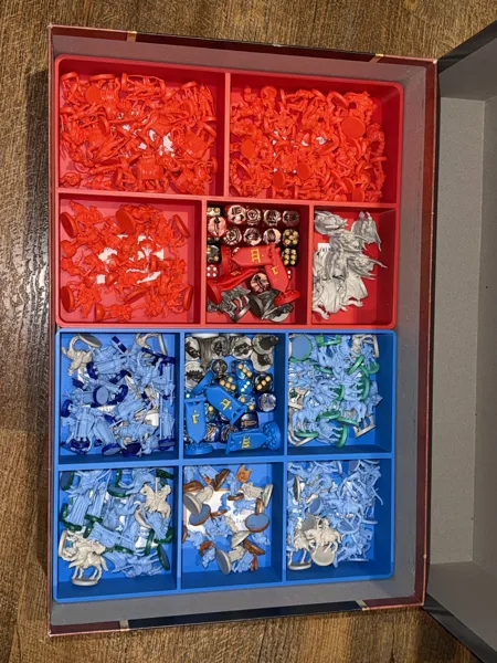 War of the Ring Board Game Box Inserts (Second Edition)