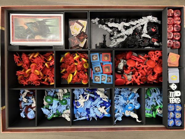 War of the Ring 2ed box insert/organizer