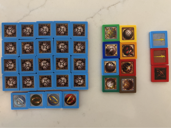 War of the Ring Board Game Counter/Token Cases