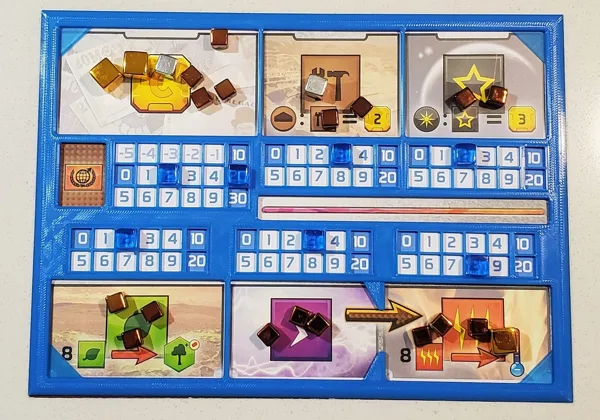 Terraforming Mars - Player Mat Overlay
