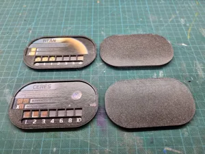 Terraforming Mars Colonies overlay with backplate