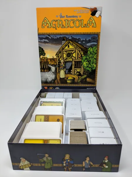 Agricola Board Game Insert