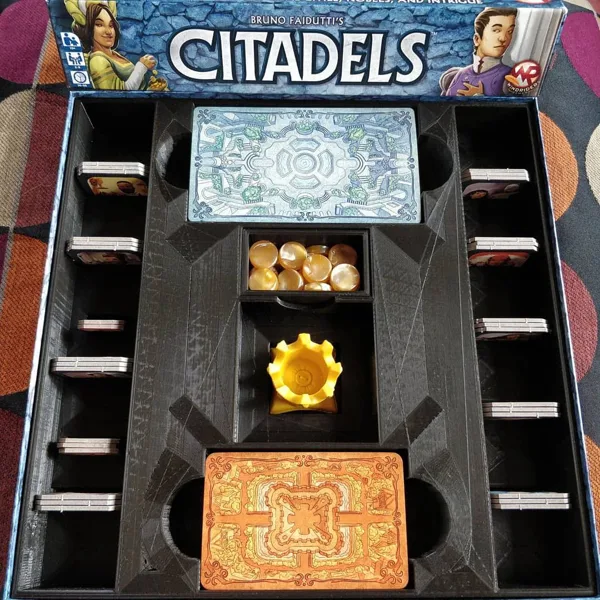 Citadels (2016) Board Game Insert