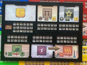 Player board for Terraforming Mars
