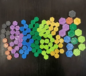 Terraforming Mars Resource Tokens