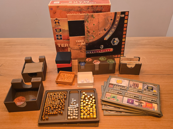 Terraforming mars inserts (base + player boards)