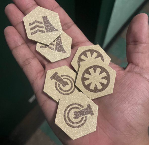 Terraforming Mars Promo Tiles