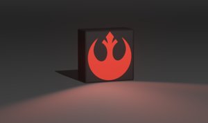 Star Wars Rebellion/Resistance mini lightbox