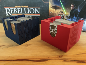 Star Wars: Rebellion - Card Boxes | Rise of the Empire - Boardgame Inlay