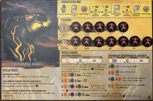 Spirit Island Volcano Looming High presence token