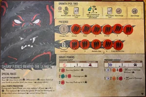 Spirit Island 2 color Sharp Fangs Behind the Leaves presence token