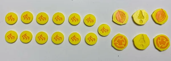 Spirit Island 2 color Lightning's Swift Strike Presence Tokens